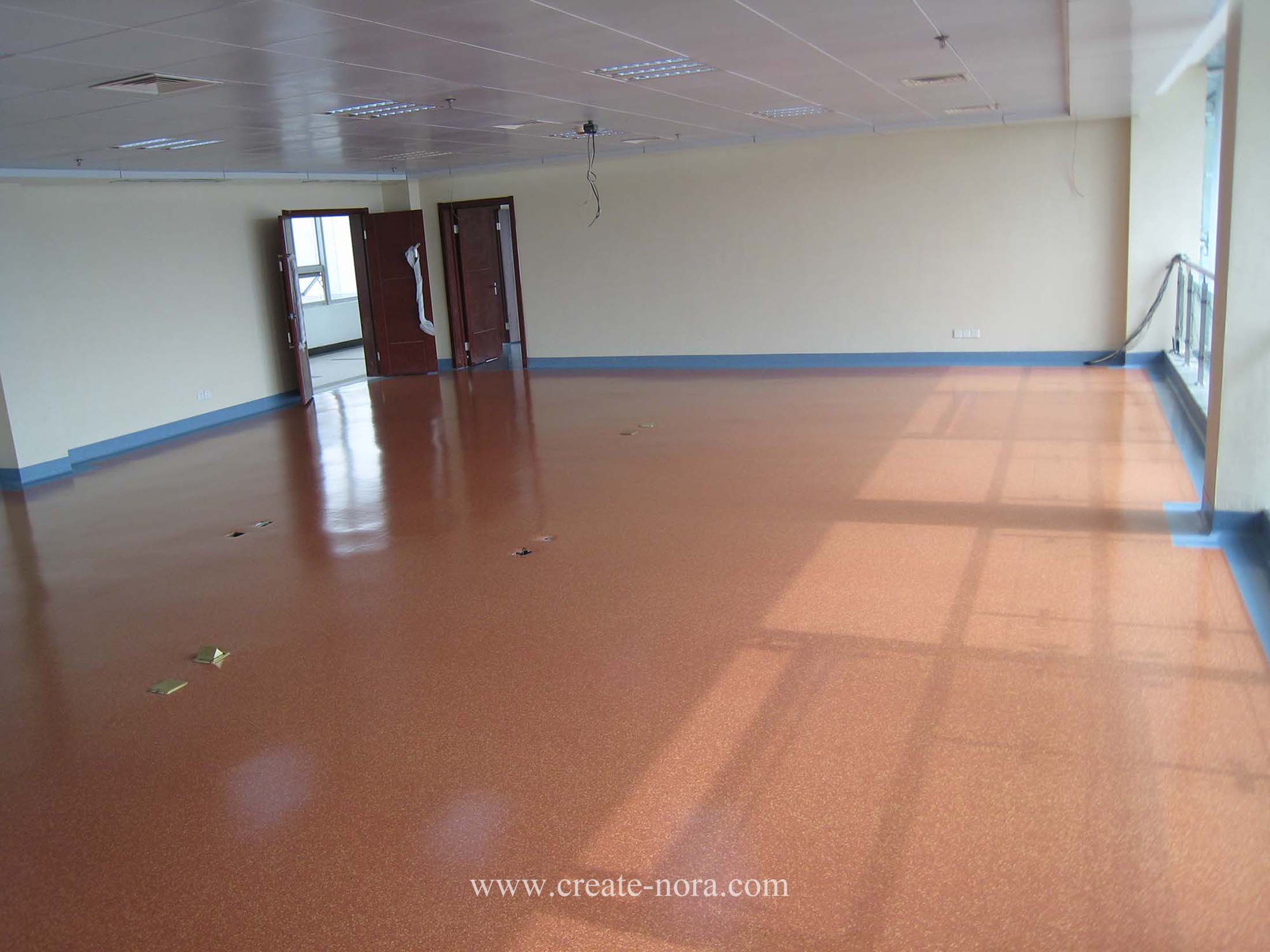 the photo of nora rubber flooring in Xiangyang Power Generation Co.,Ltd 8